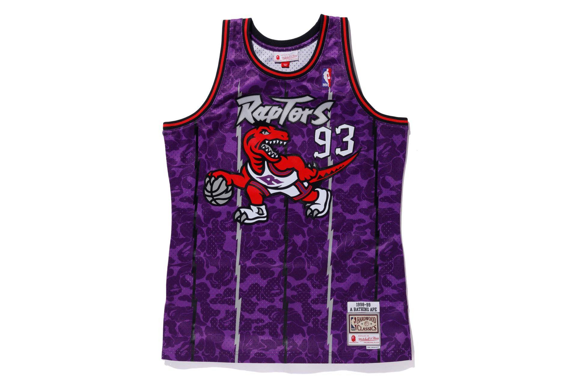 Stalley in the BAPE® x Mitchell & Ness Cavaliers Jersey. @stalley