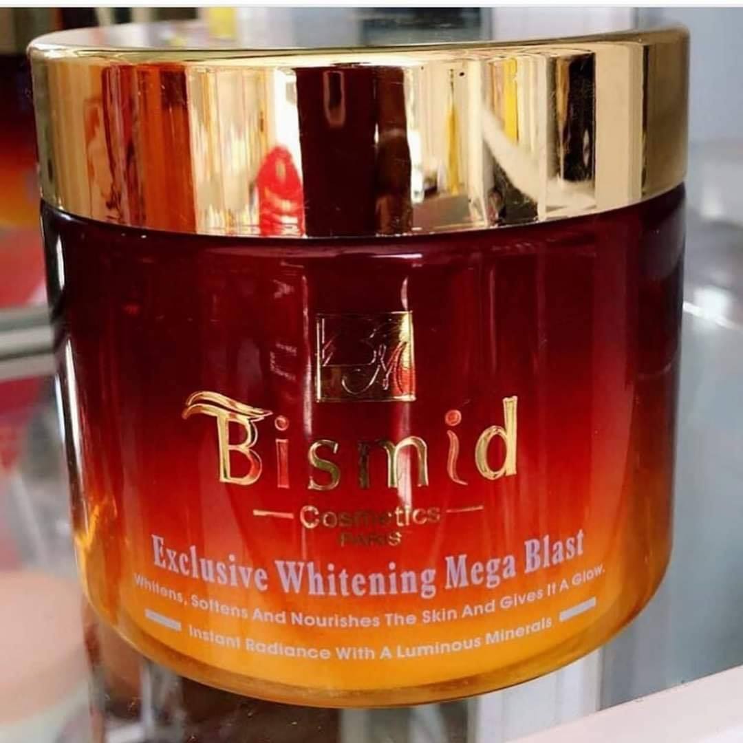 Crème Blanchissante BISMID MEGA BLAST - Ultra Blanchissante Oxyprolane, éclat Du Teint, Complément, France