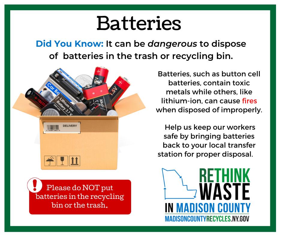 Today is National... - Madison County Solid Waste & Recycling | Facebook