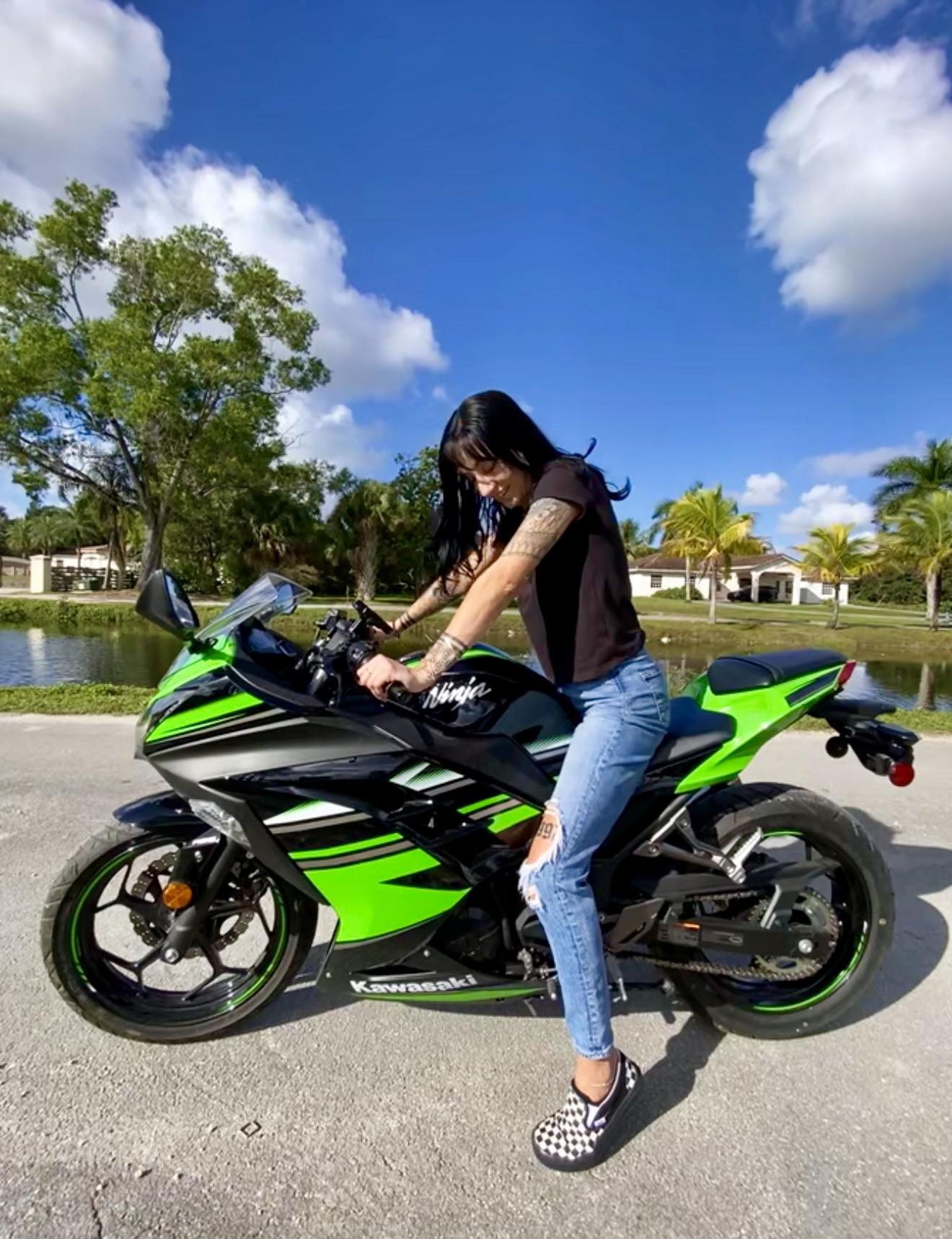 My Kawasaki Ninja 1000 Devil 💥😍💚👌