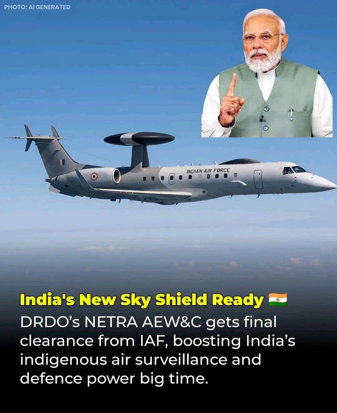 Goencho Avaz | ##NETRA (AEW&C) 🇮🇳 ##DRDO 🇮🇳 | Facebook