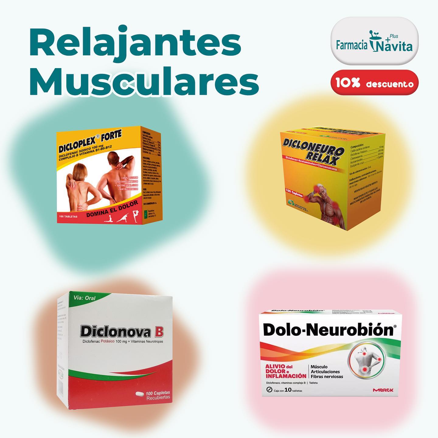 Navita Plus - ¿Dolores musculares? Son una combinación...