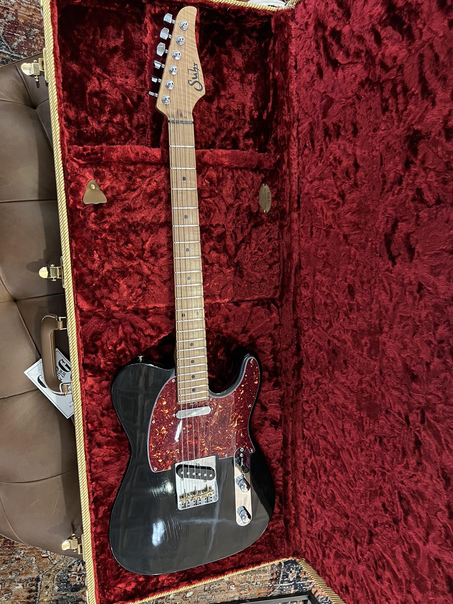 My new ( second hand ) Suhr classic T (2002) - I'm the third owner
