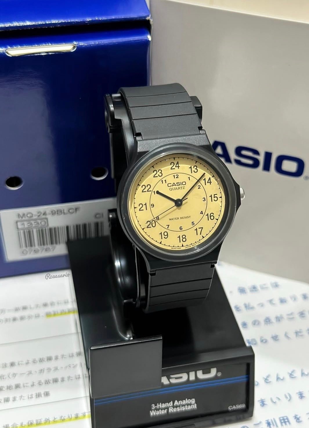 Casio MQ24-9B “Tyler The Creator”
