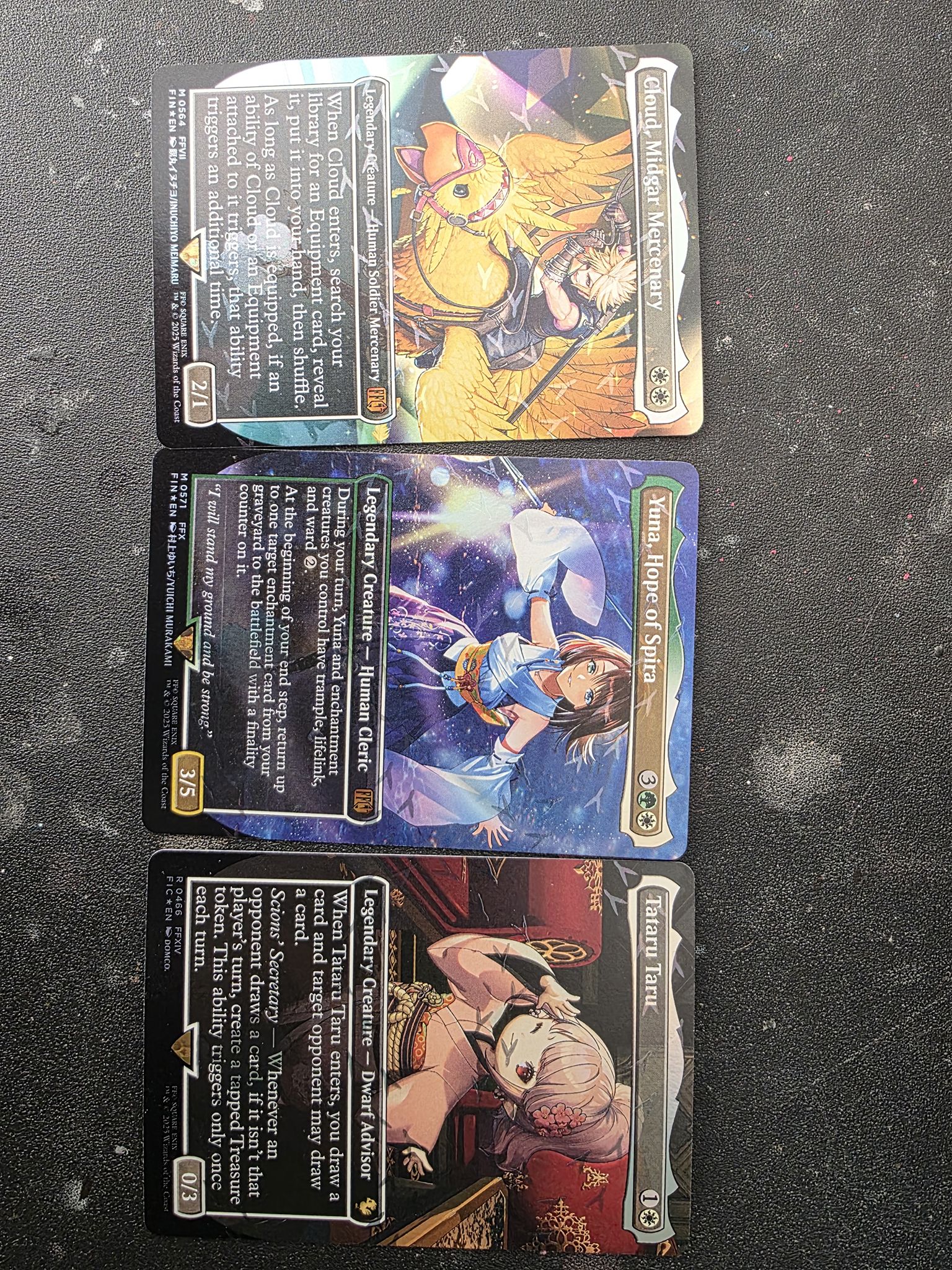 Chocobo Bundle Box contents with Tifa Lockhart card