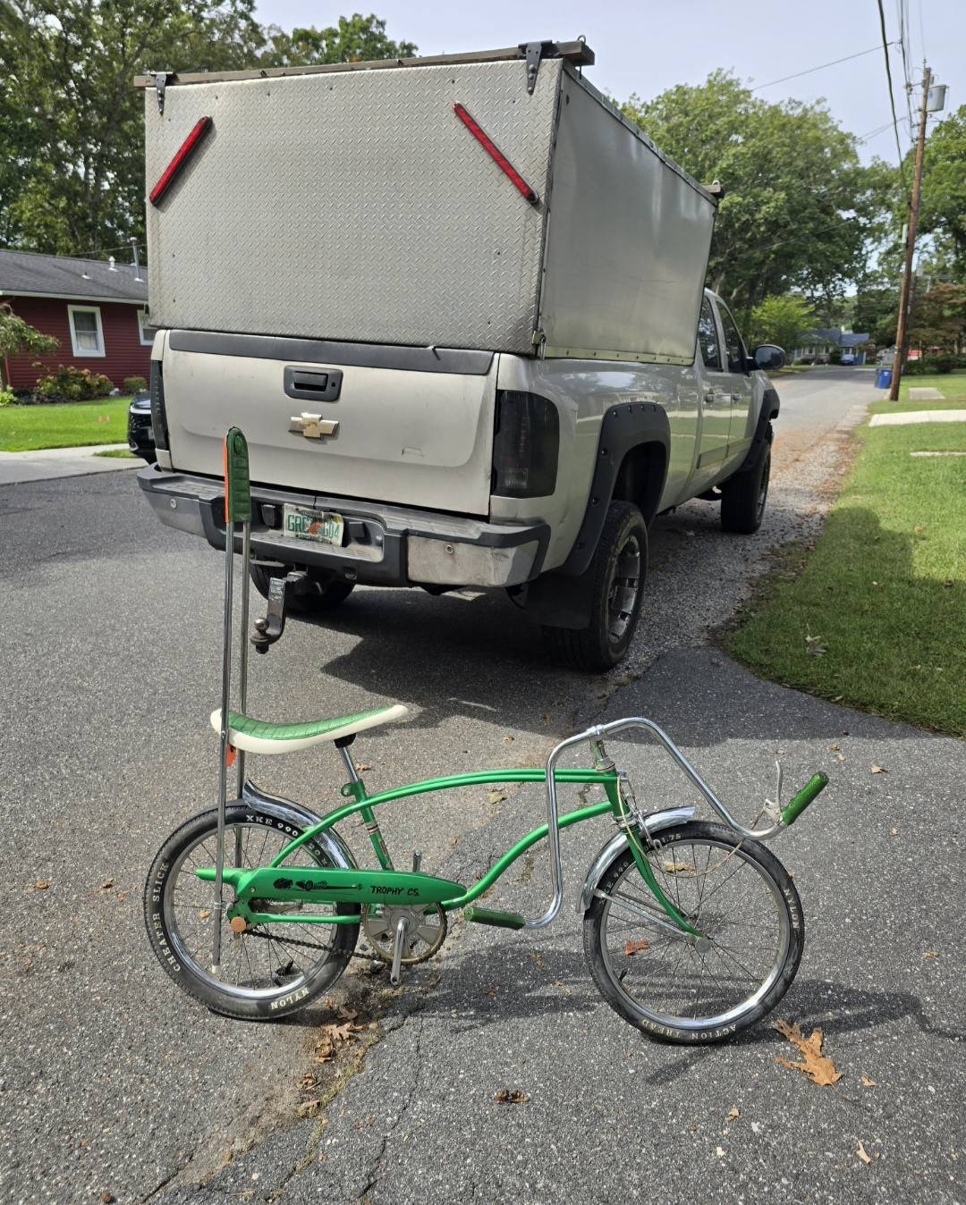 Found original 72 huffy rail dragster bike