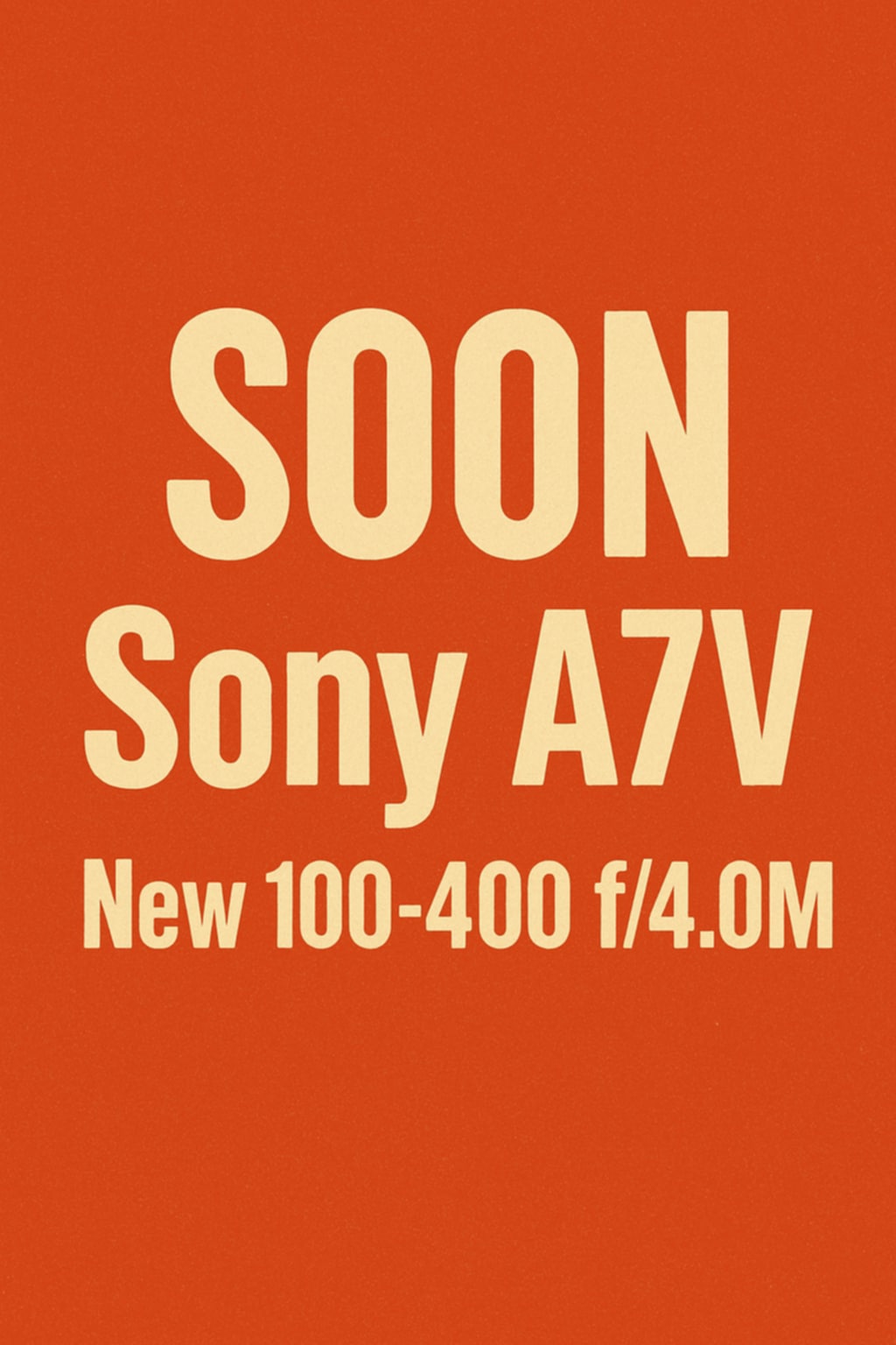 The Sony α7R VI drops tomorrow! Pre-order today and be one of the