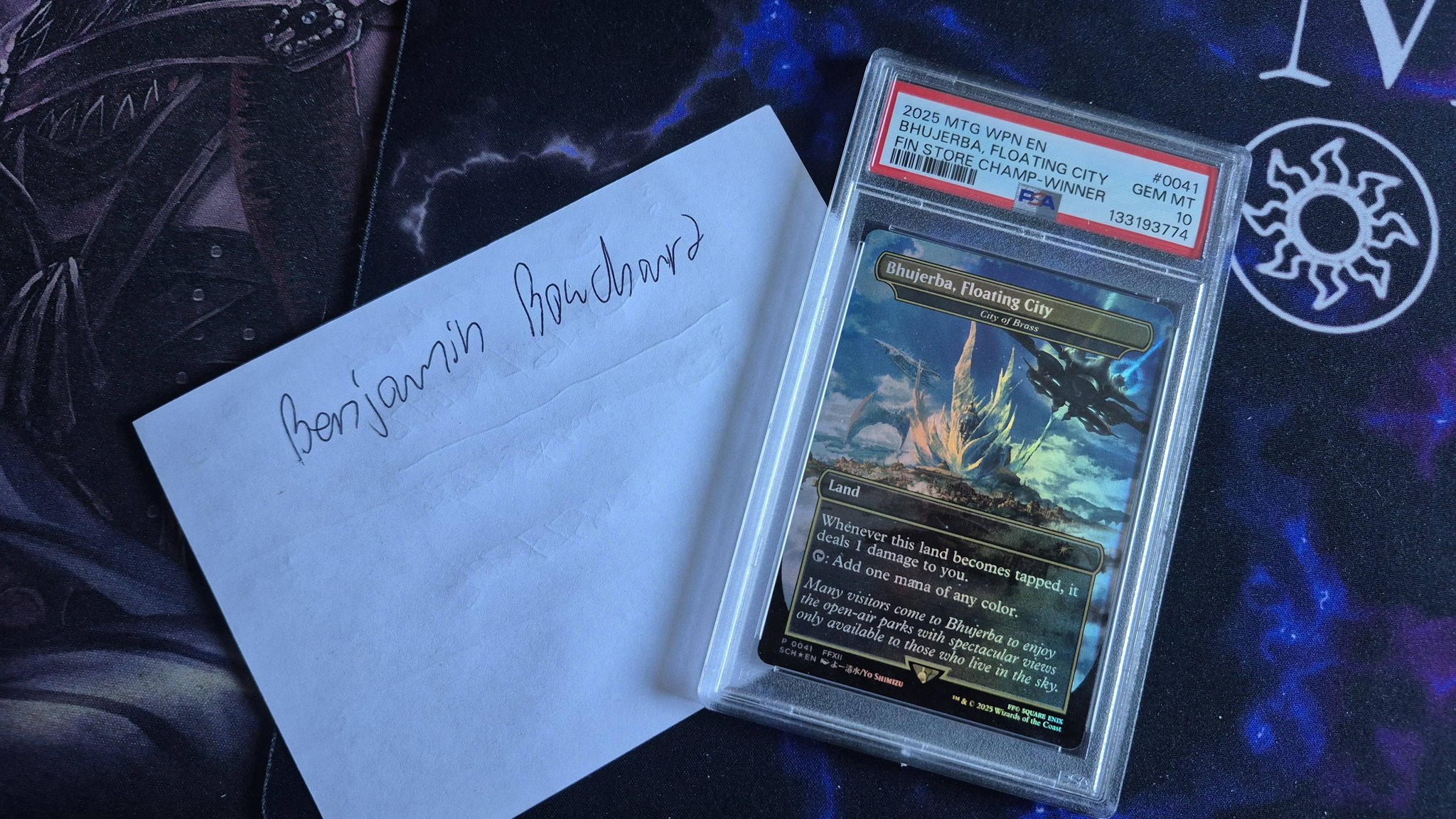 I've got a non foil store championship city of brass. 1/1 promo