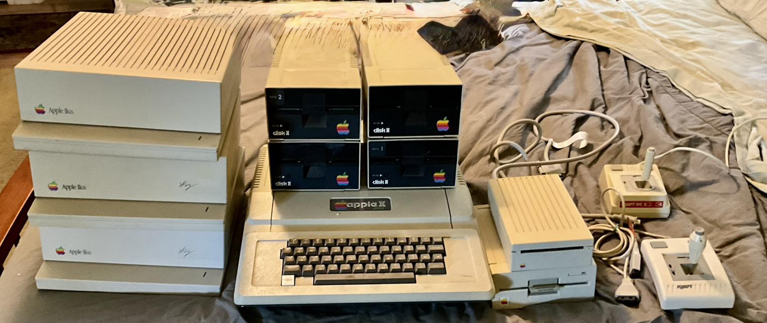Apple II systems and accessories for sale