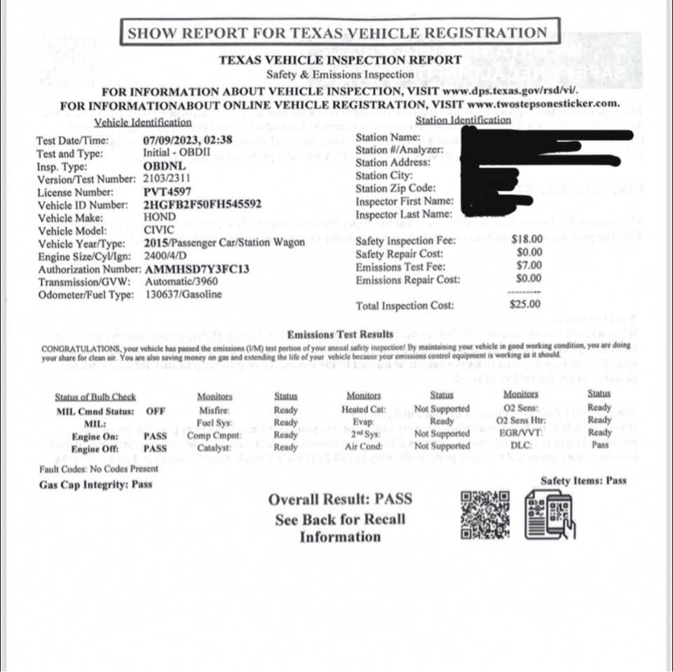 Texas Inspection services V | Fort Worth TX