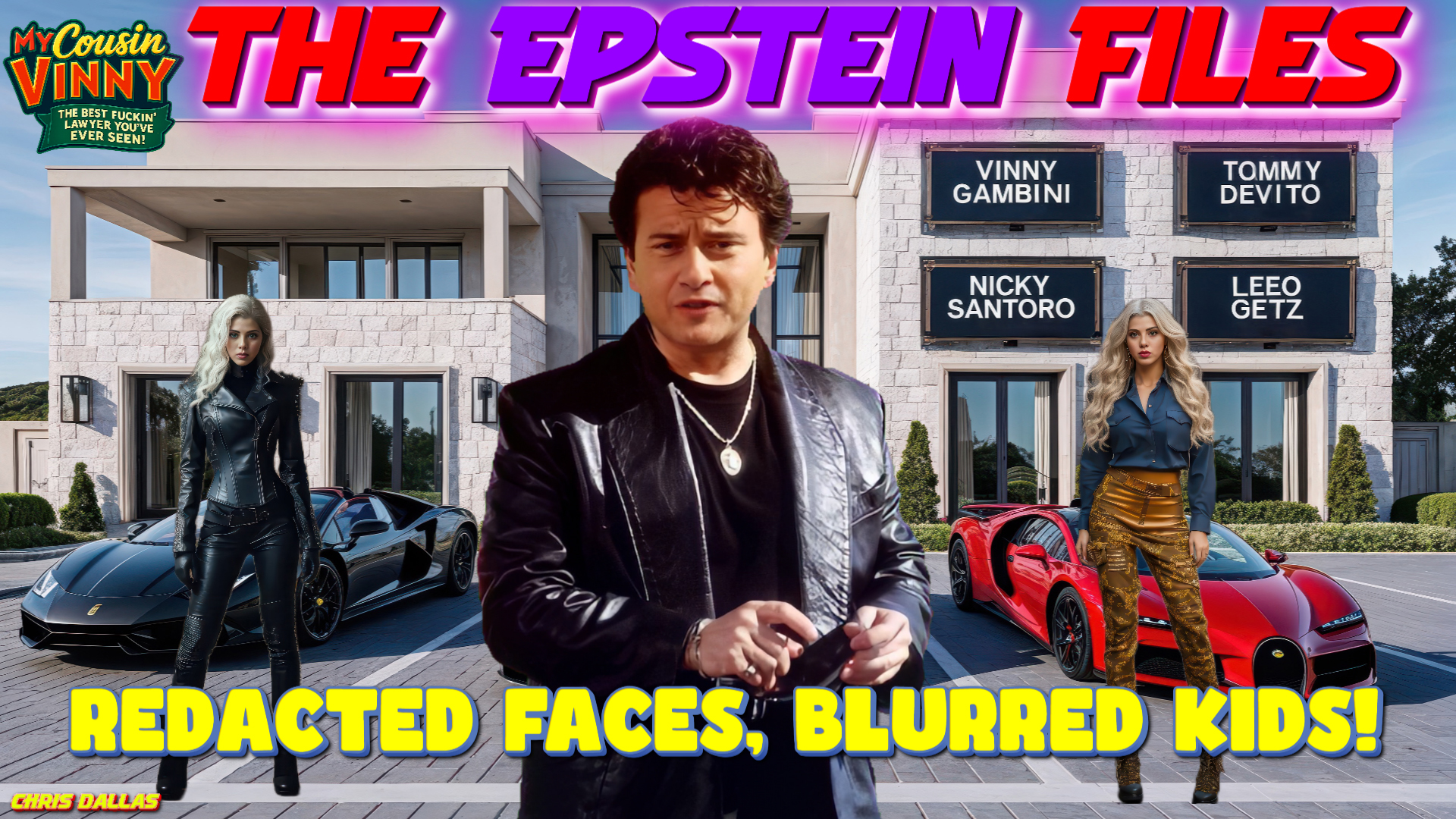 Chris - The Epstein Files, Redacted Faces, Blurred Kids, Vinny Ain’t ...