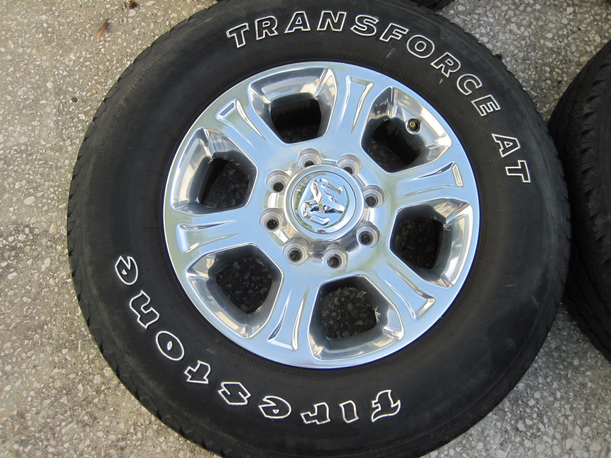 Set of 4 Dodge Ram 2500 Limited Wheels w/ tires LT275/70R18 - Car ...