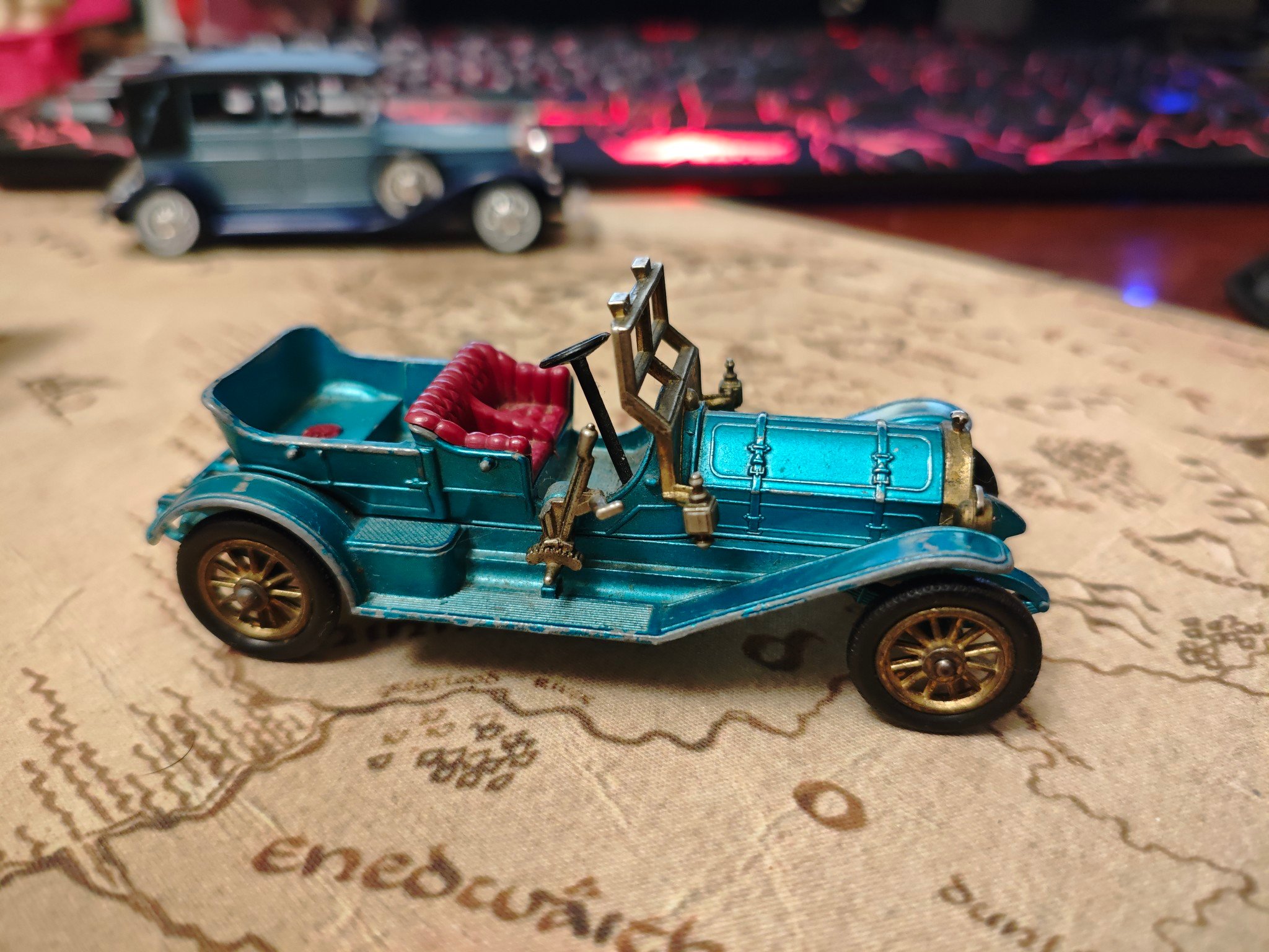 MATCHBOX Lesney Models of Yesteryear Y12 1909 Thomas Flyabout Made