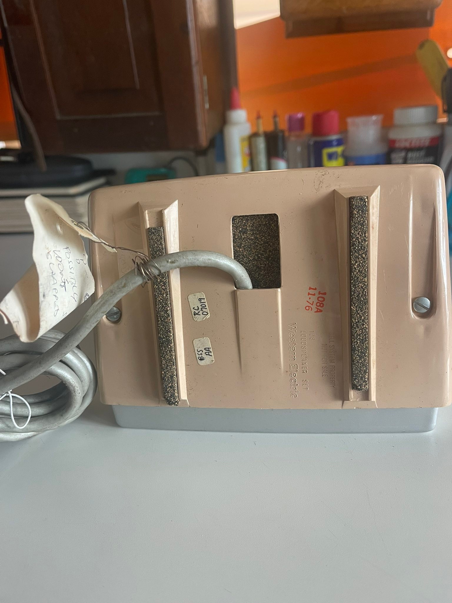 Western Electric 108A Loudspeaker for a 4A Speakerphone System
