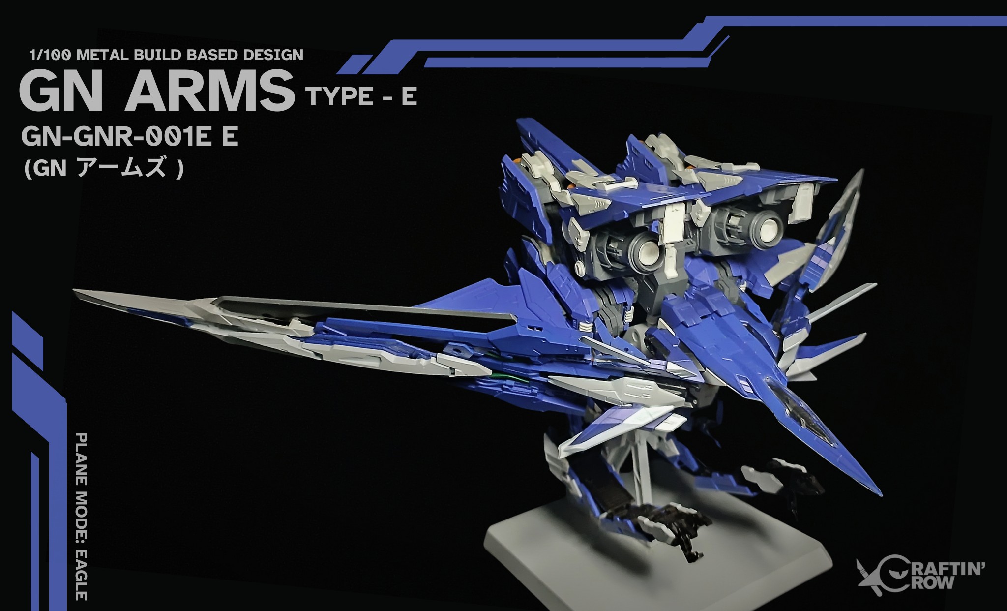 Custom 1/100 GN Arms-E metal build design