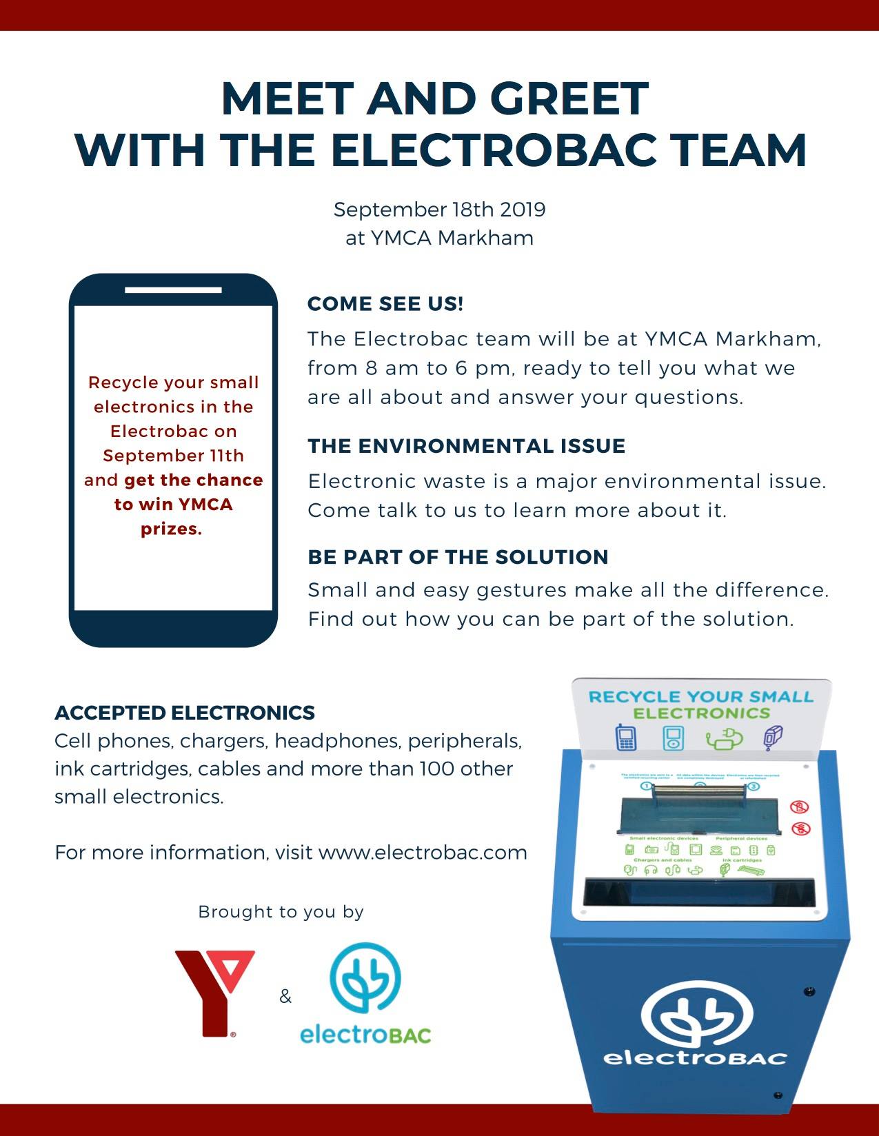 Electrobac - ⚠️ People of Markham! ⚠️ Join us at the...