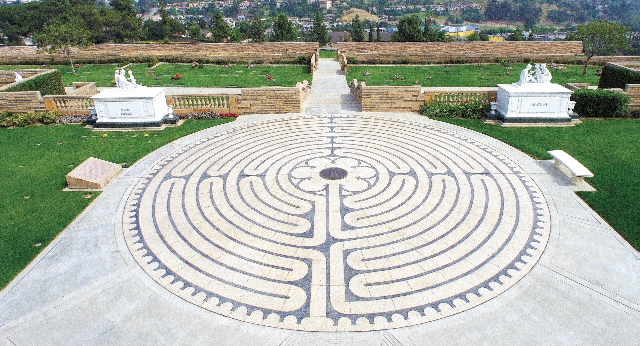 Forest - Created in 1995, Forest Lawn-Glendale's labyrinth is a ...