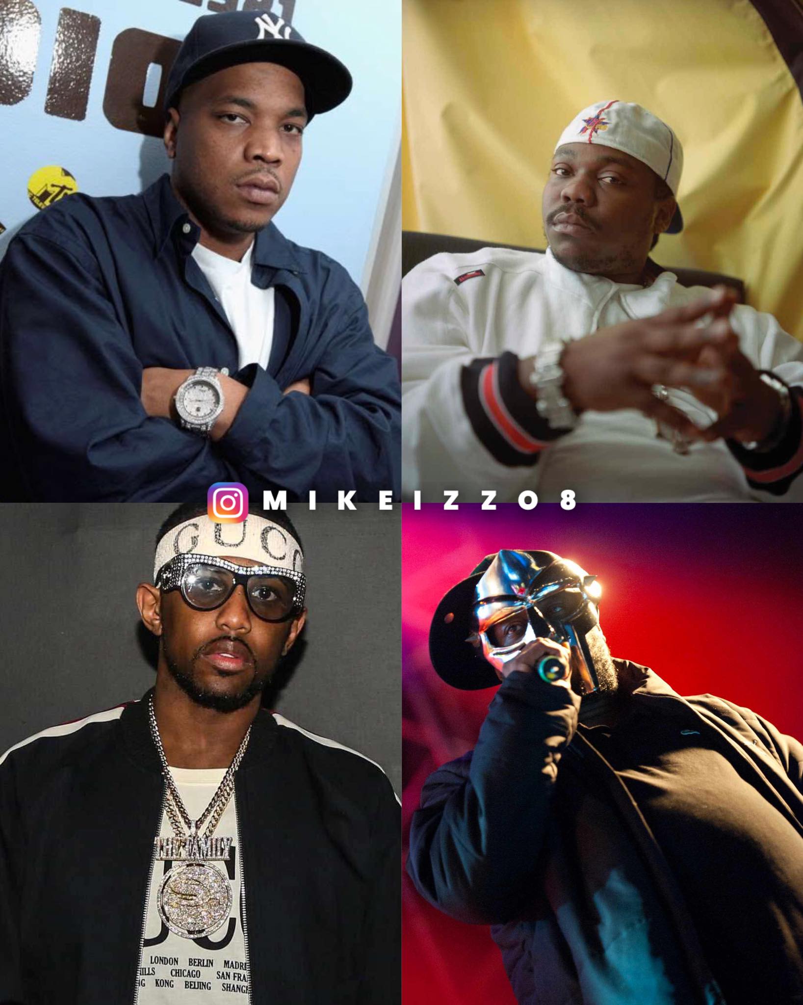 WHO’S THE BEST RAPPER PICTURED? | Facebook