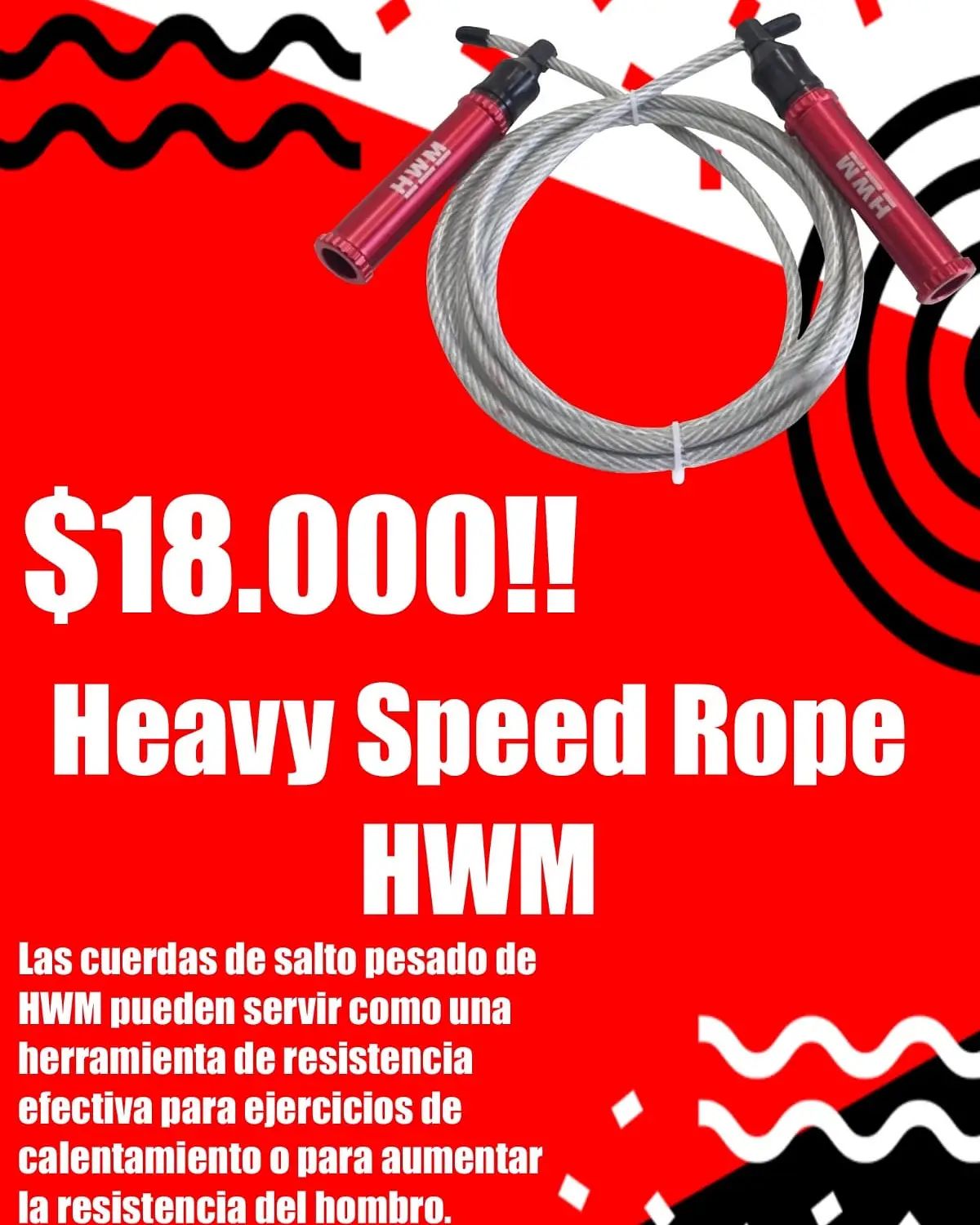 No te quedes sin tu Heavy Speed Rope... - Todogym_laserena | Facebook