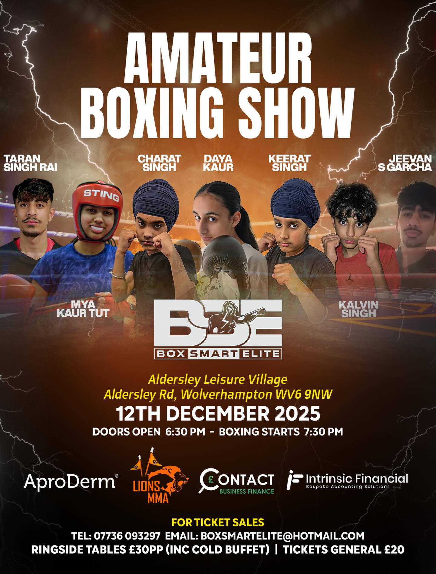 Lions - 🔥 8 Sikh Fighters. 16 Fights. One Big Night. This England ...