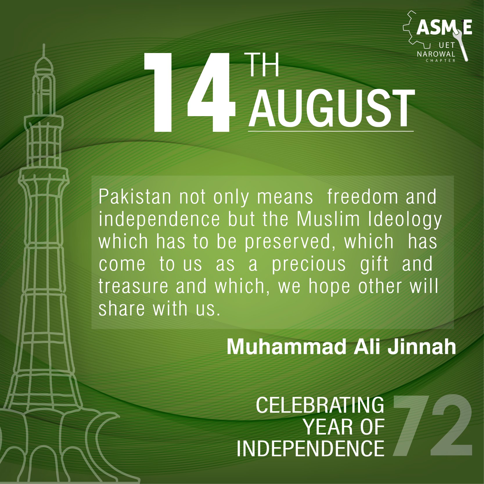 - Pakistan Independence... - ASME UET Lahore - Narowal Campus | Facebook