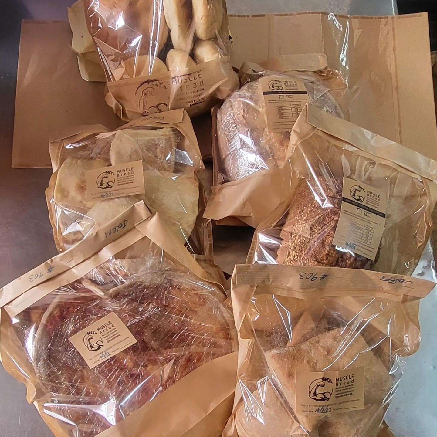 Muscle Bread - Para el pan y otras cosas hay empaques y...