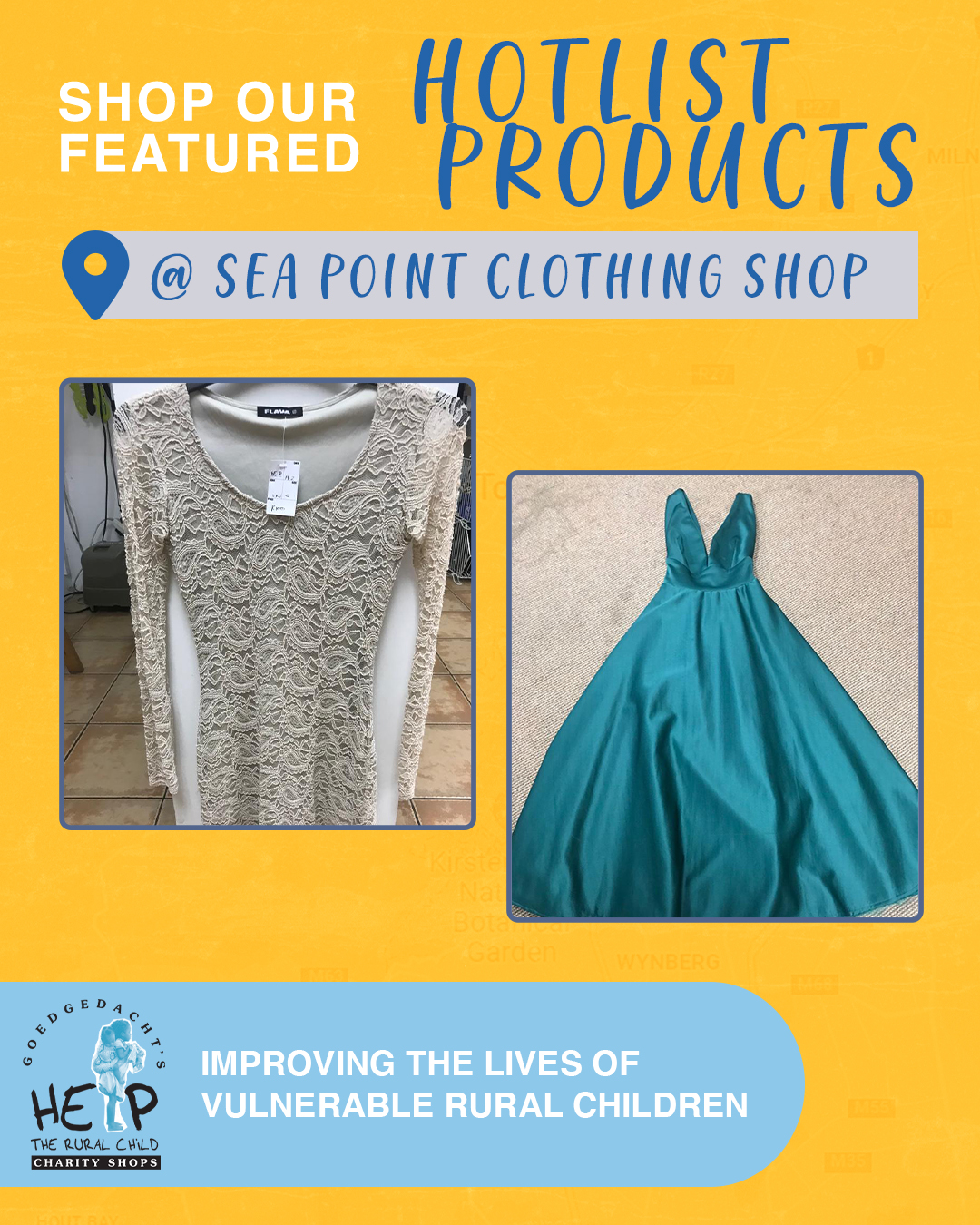 Our hotlist for Sea Point Clothing... - Help The Rural Child | Facebook