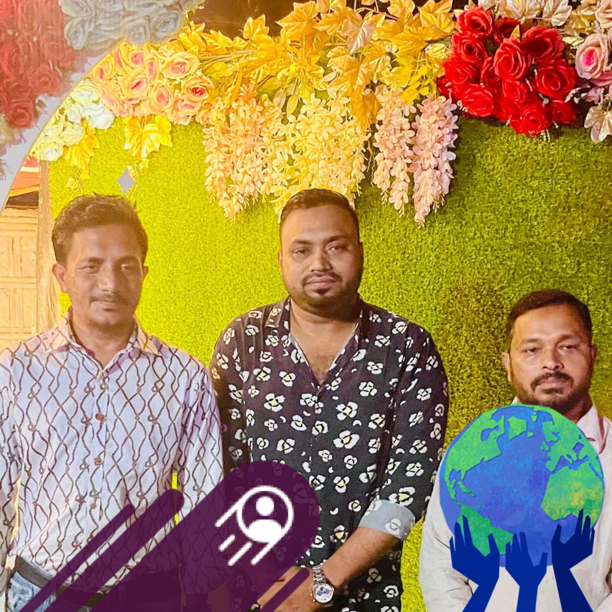 বীর মুক্তিযোদ্ধা কাজী মনিরুজ্জামান মনির সাহেব পক্ষ থেকে শারদীয় দুর্গা