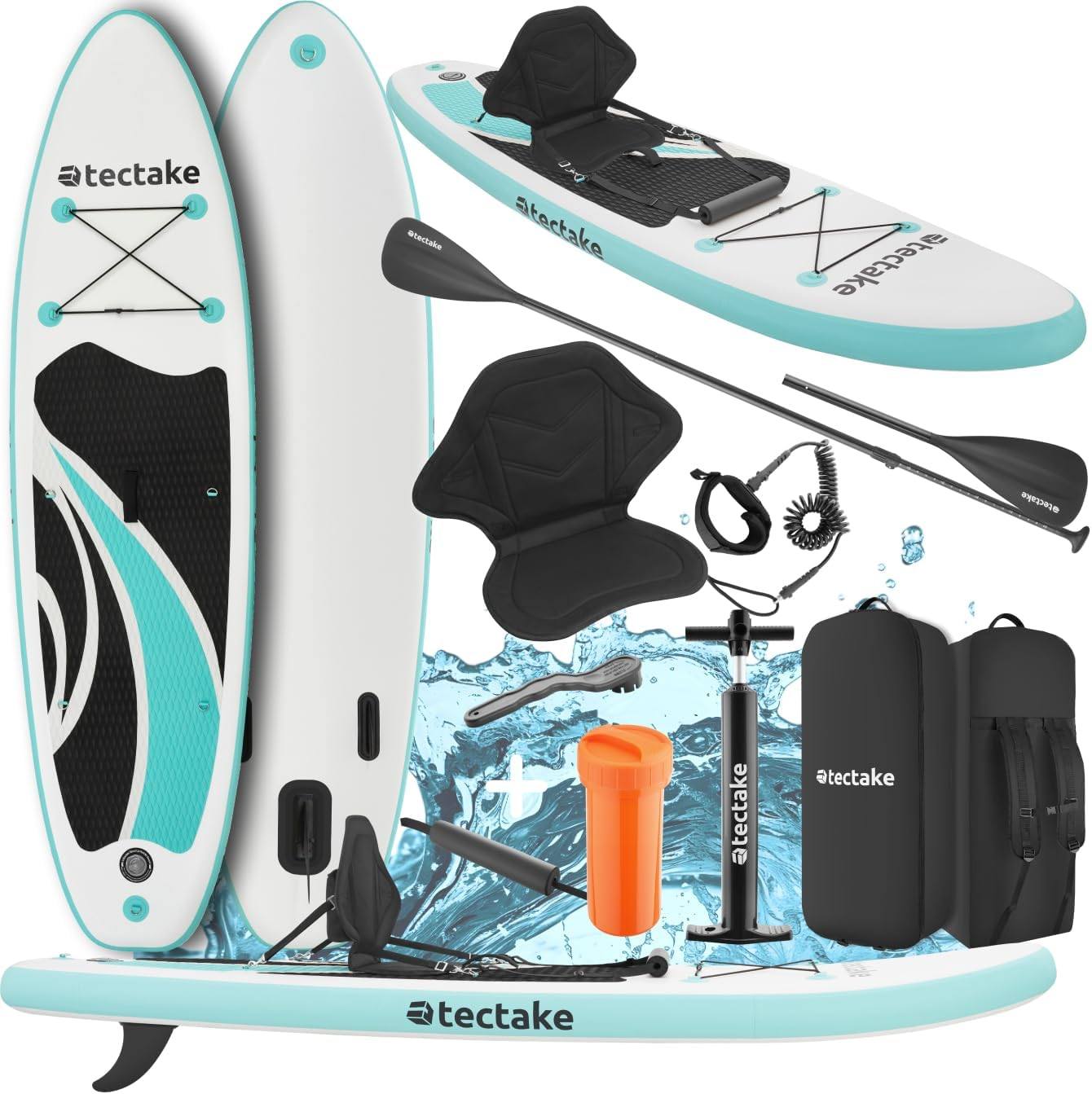 Paddle Sport Nautique Gonflable Planche à Paddle Gonflable BM - Kit Complet Avec Pagaie Et Sac à Dos Sup Gonflable Sport