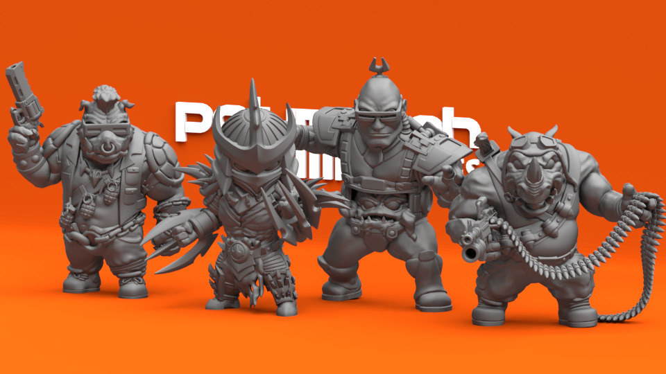Super Shredder pack.... - Polymorph Miniatures