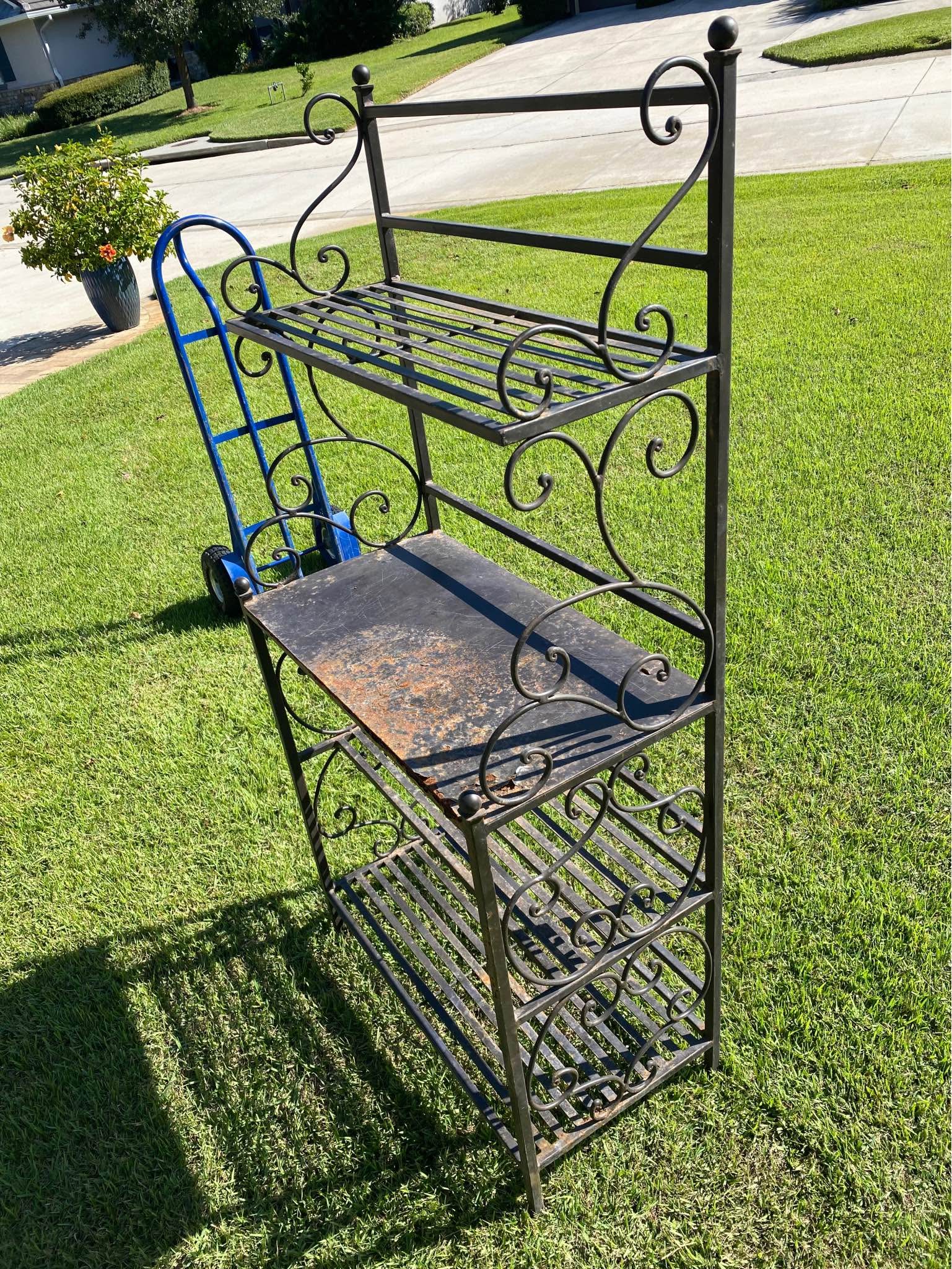Bakers rack for plants. Rusty shelf! - Plant Stands - Longwood, Florida ...