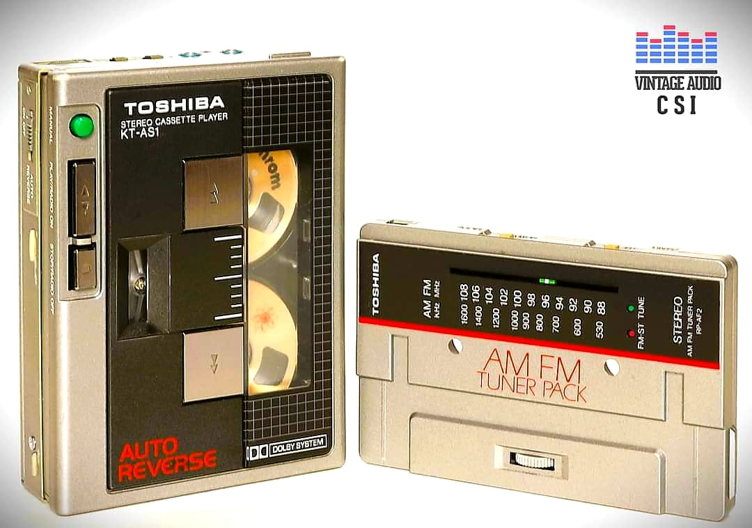 Toshiba kt-as1 cassette player features