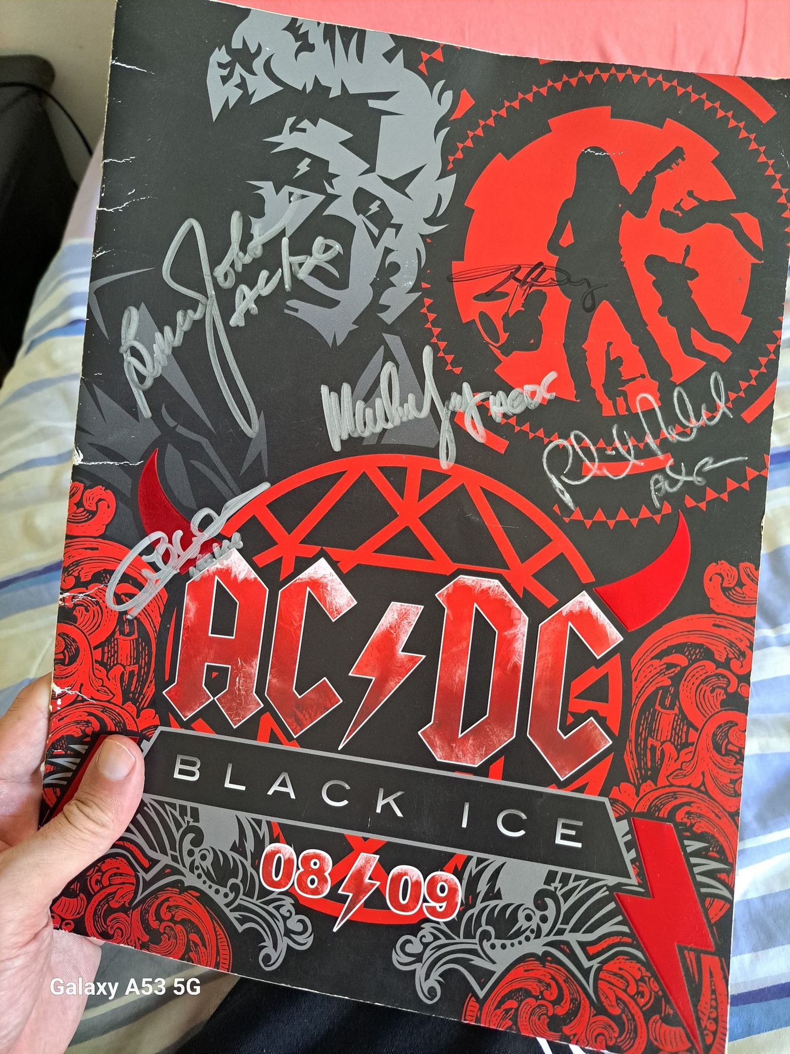 What moving heads did AC/DC use on their Black Ice tour?