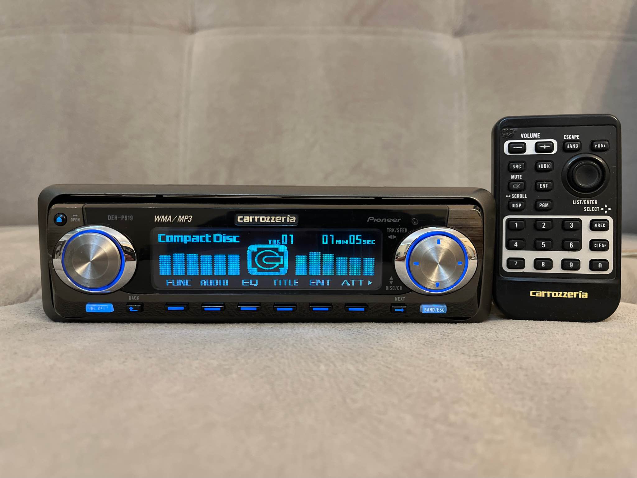 Carrozzeria Deh - P919 Teyp Pioneer Deh - 9400mp versiyonu 3 anfi 