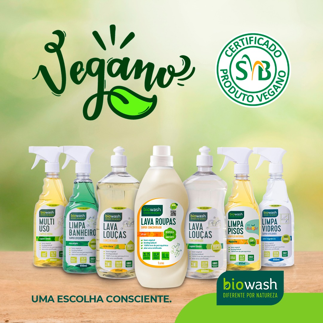 Biowash - Uma das certificações dos produtos Biowash é a...