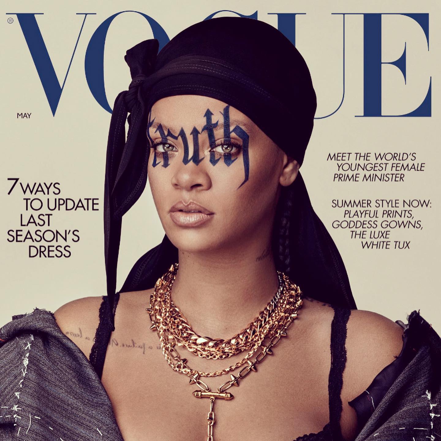 Rihanna stars on the second of two special covers for the May 2020