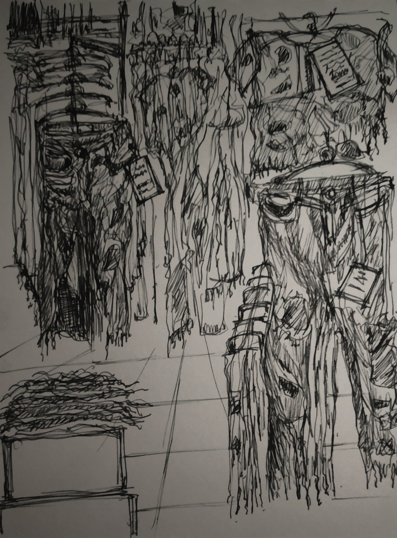 InkTober 2025 | #ragged | Facebook