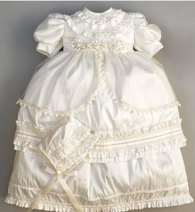 baptism dresses near me Magicdress White First Communion for Girls 7-16 Lace Princess Flower Girls Gown 10: Clothing, Shoes & Jewelry Layered tulle with 3D flowers and leaf motif Christening Gowns and Baptism Outfits