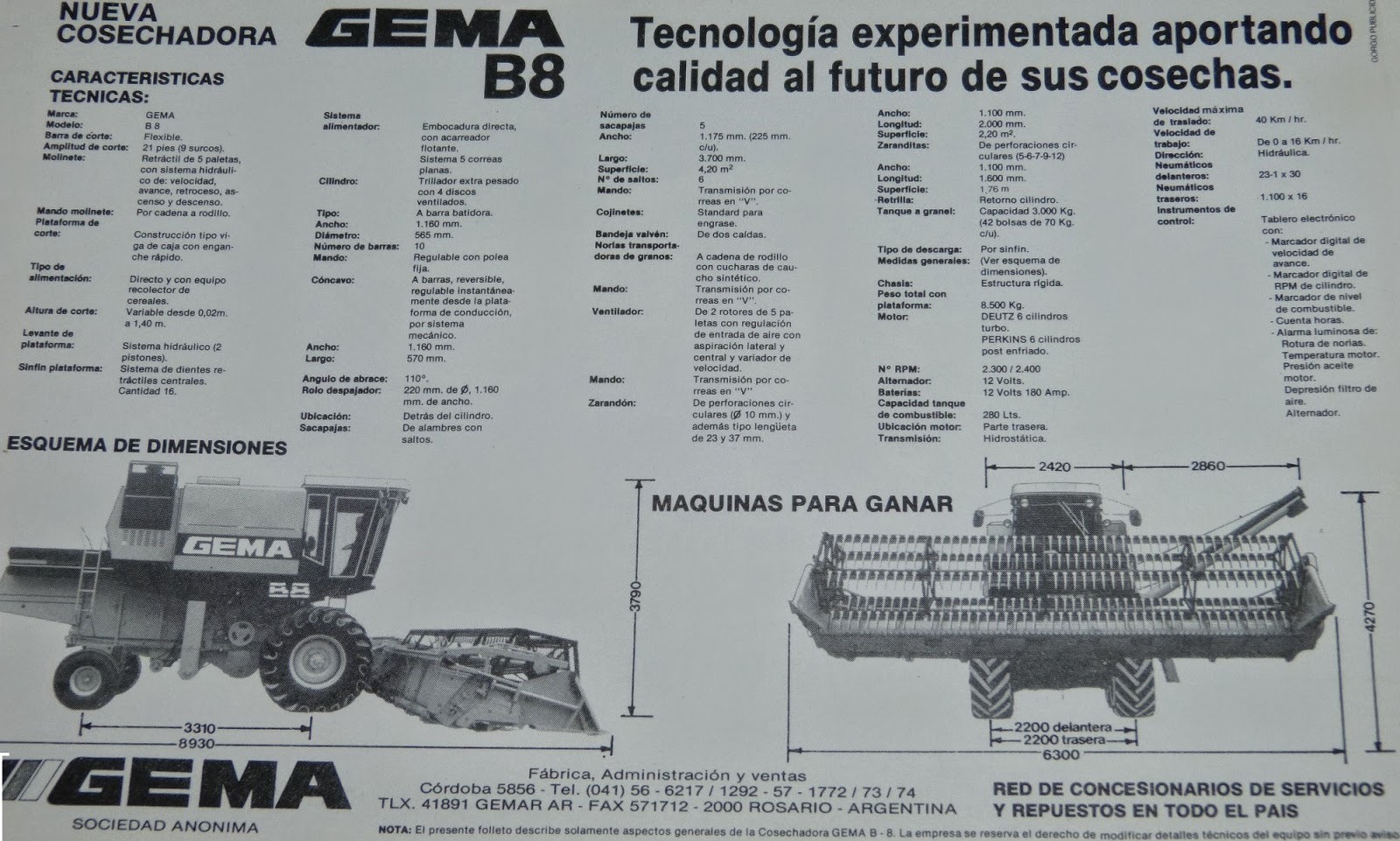 gema-cosechadoras-ficha-tecnica-gema-b8-la-ultima-fabricada-bajo