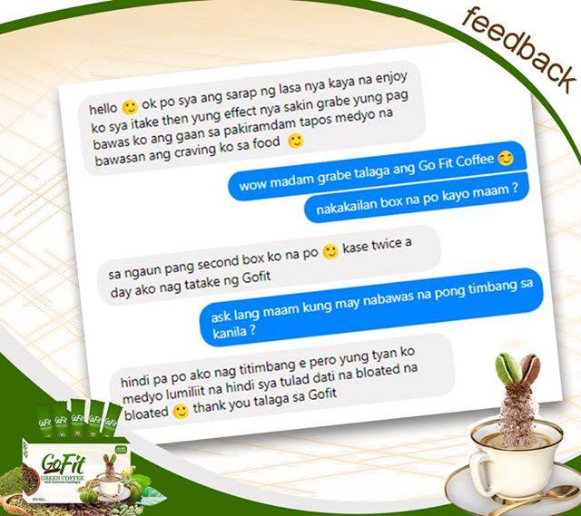 QDLA Marketing -Gofit Green Tea Coffee Tarlac by Louminous.