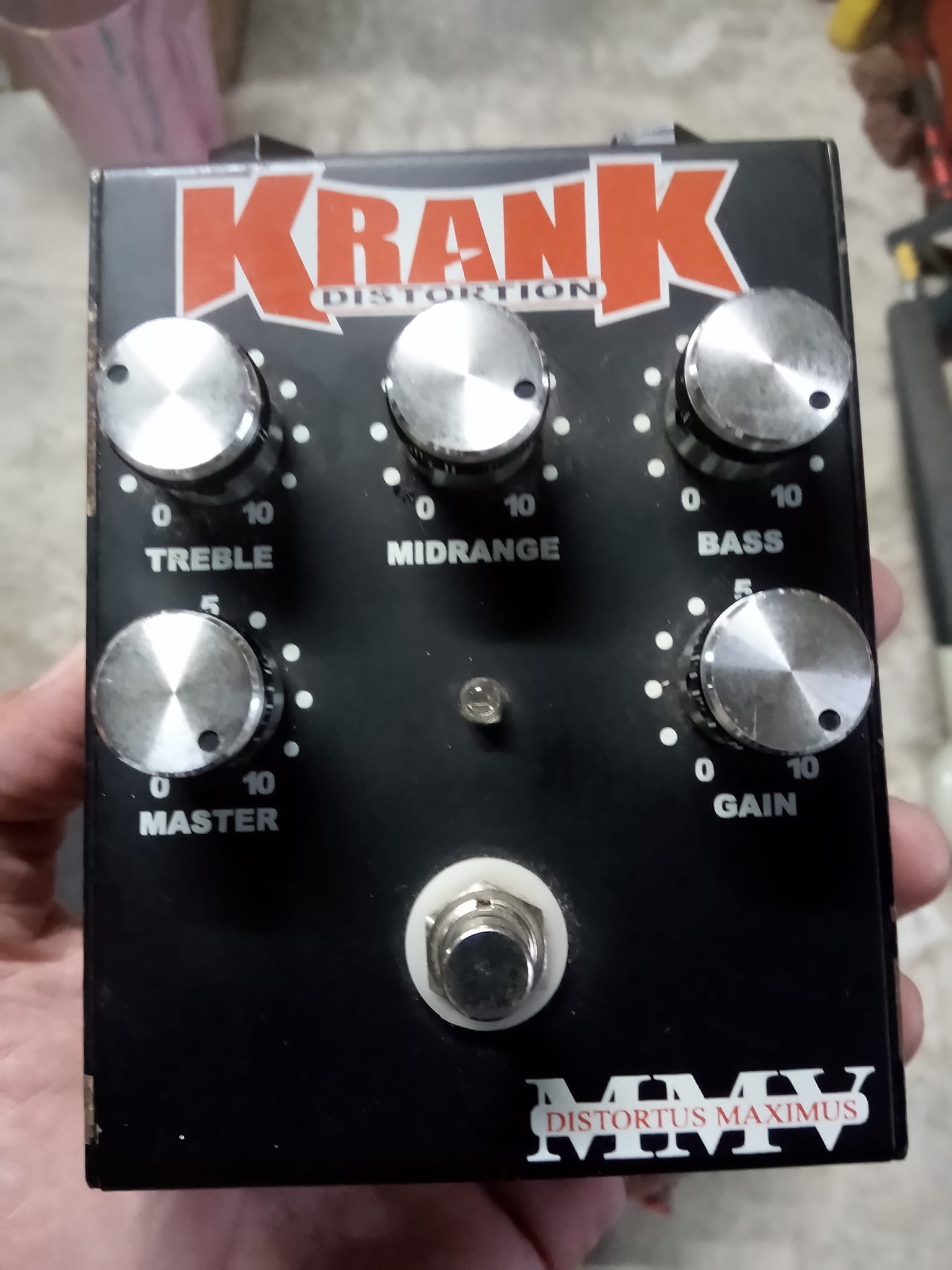 Rebuilding krank distortus maximus pedal