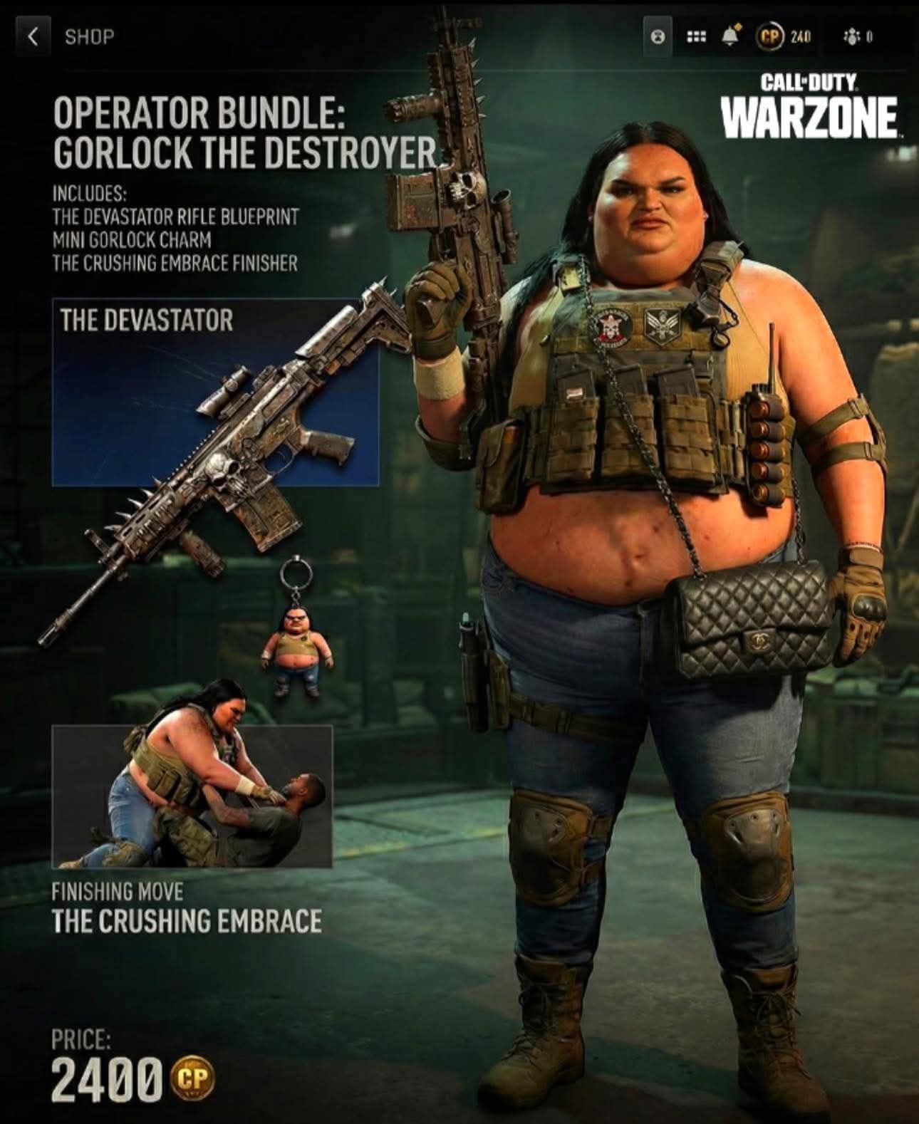 For the Call of Duty veterans: OPERATOR BUNDLE: GORLOCK