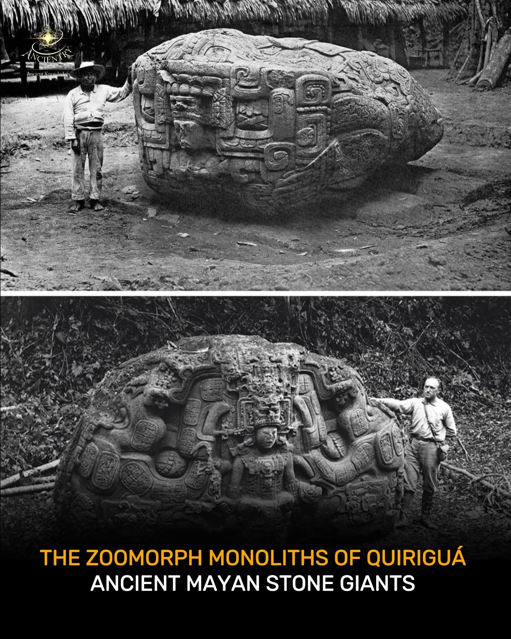 Zoomorph B, also known as Monument 2, is a monumental carved