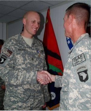On this day in 2008, CW2 Jonathan W. Harris (5-101 AVN BN) earned the ...