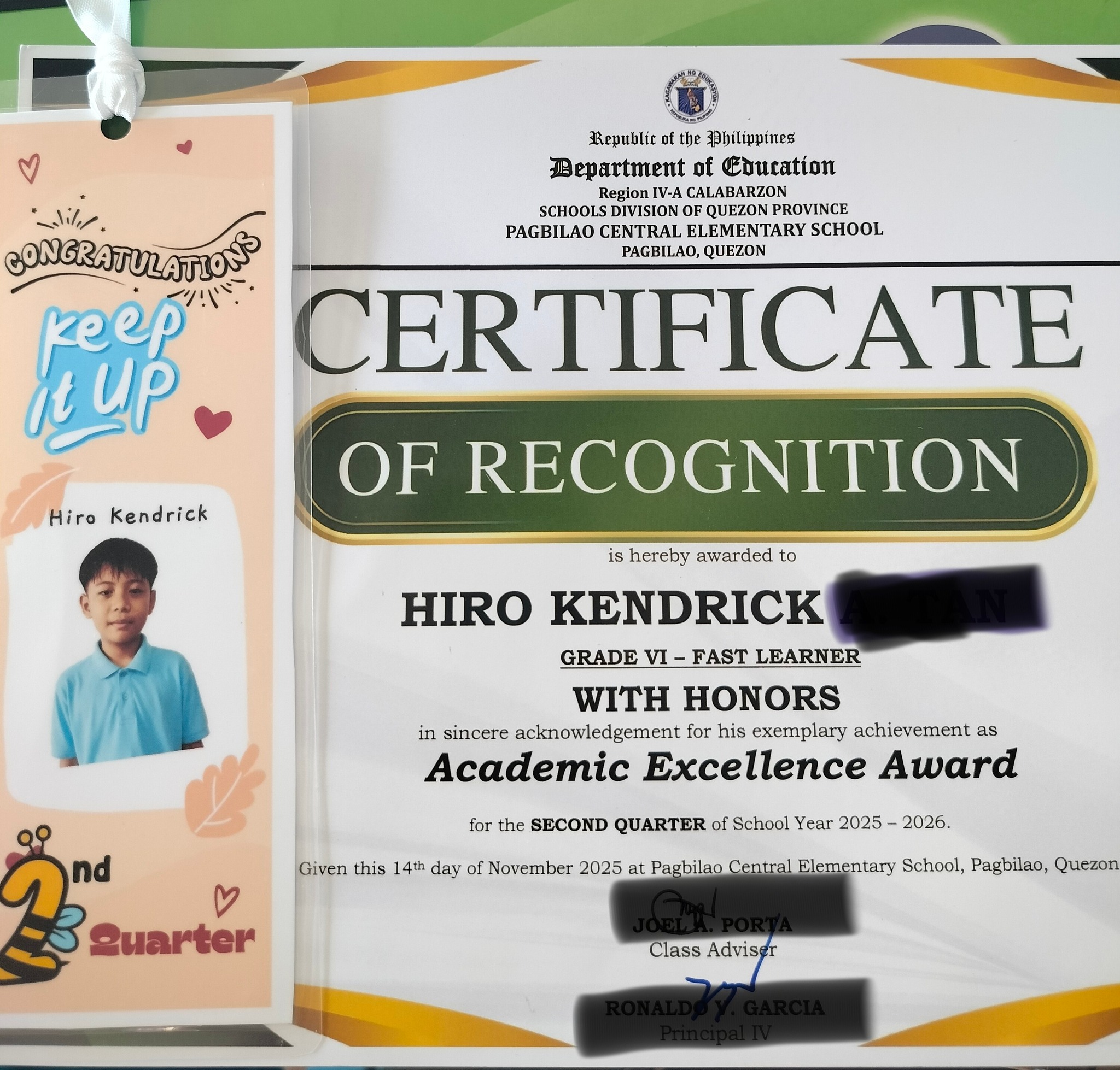 Lagi ng proud ako sayo kuya basta... Jeanette Almarinez Facebook