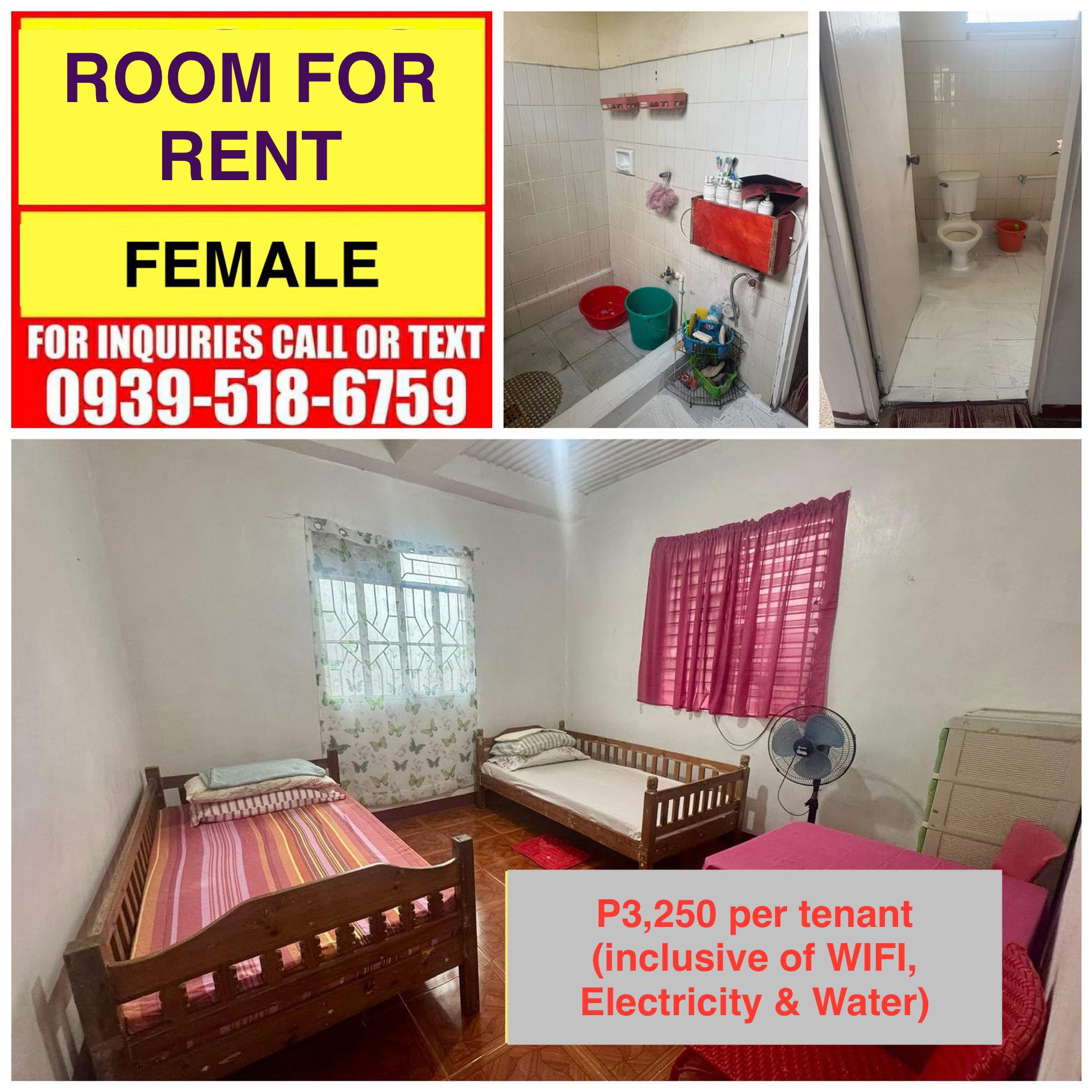 AVAILABLE BUDGET FRIENDLY ROOM FOR RENT‼️ | Facebook
