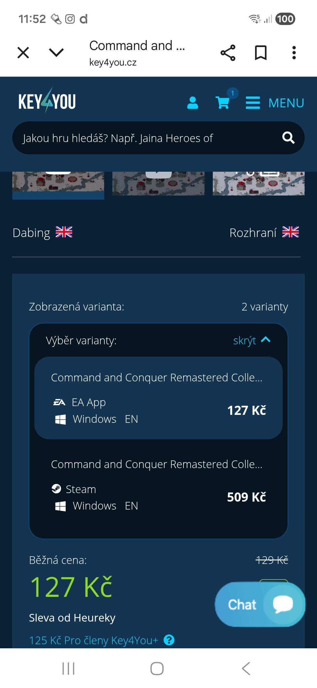 Nerdi sobě | Chtěl bych si z nistalgie na key4you.cz koupit hru Command ...