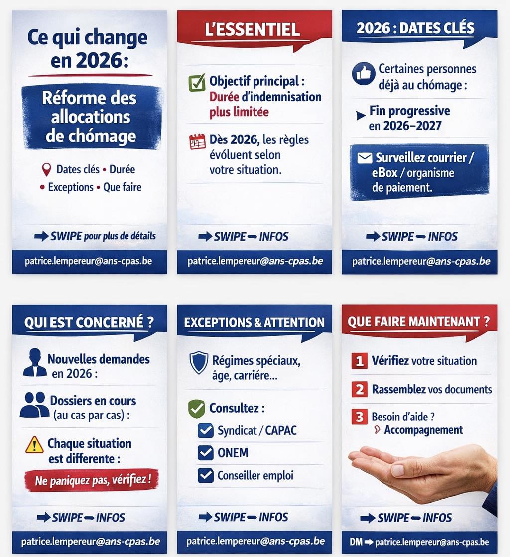 Patrice - 📌 CE QUI CHANGE EN 2026 Réforme des allocations de chômage 👉 ...