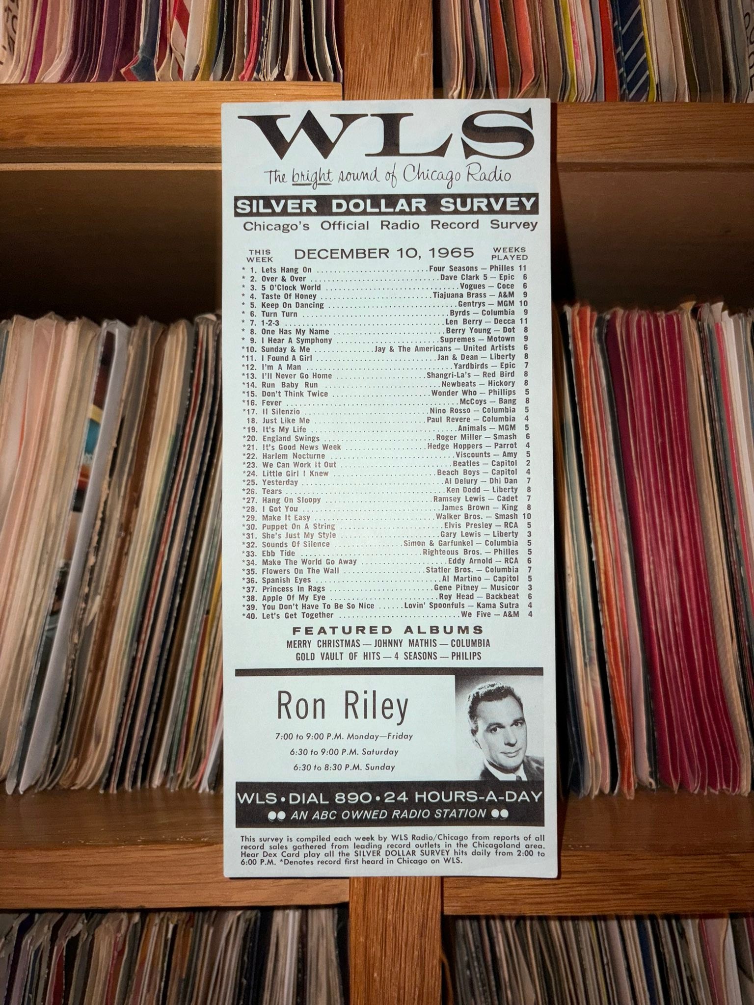WLS/WCFL/Billboard Music Surveys | Facebook