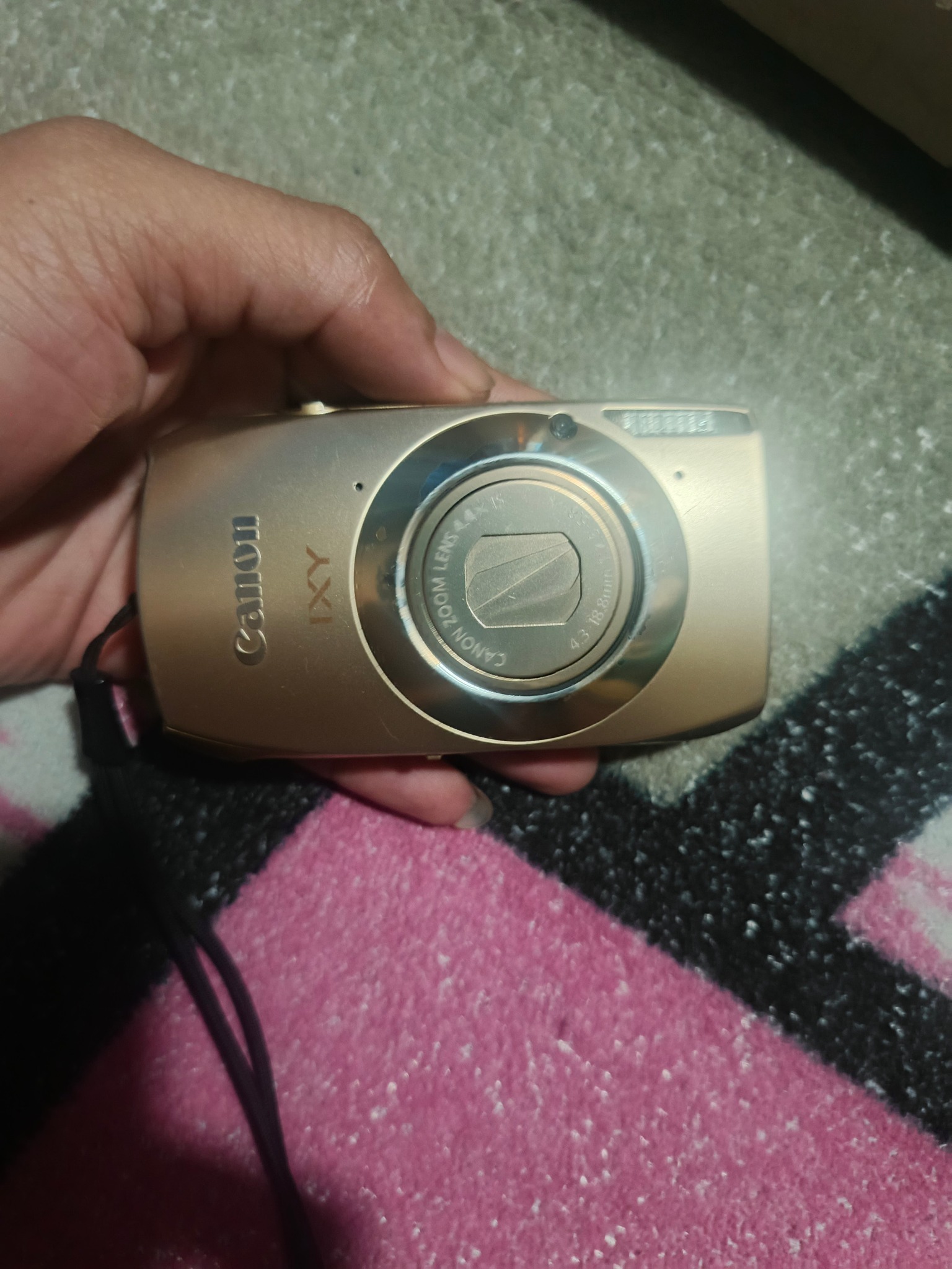 canon ixy 315 full hd with battery and memory goods flash zoom 